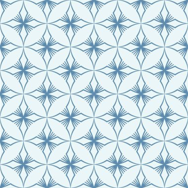 Beyaz ve mavi daireler pürüzsüz desen