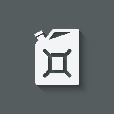 benzin teneke kutu simgesi