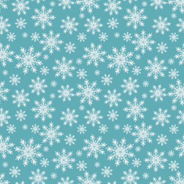 kar taneleri seamless modeli