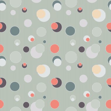 daireler ve çizgiler ile Seamless Modeli