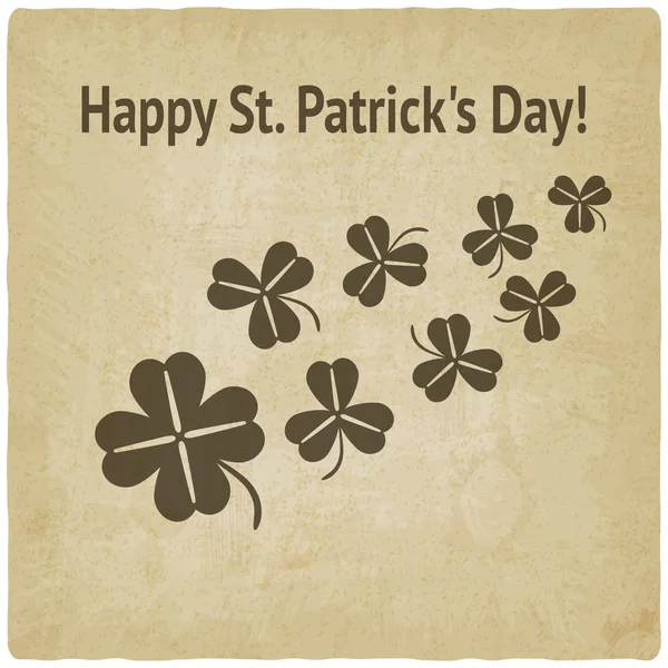 St. patricks dag kaart — Stockvector