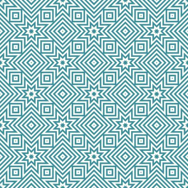 blue and white geometric seamless patterns
