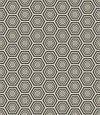 Altıgen geometrik seamless modeli