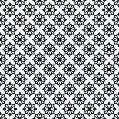 çiçek geometrik tek renkli zarif sorunsuz arka plan