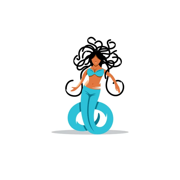 Medusa Gorgon signe — Image vectorielle