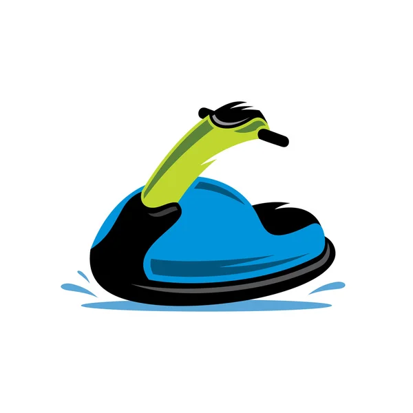 Ilustracja kreskówka wektor Jet Ski. — Wektor stockowy