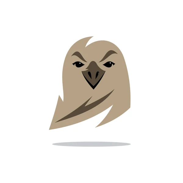 Vektor Eagle Cartoon Illustration. — Stock vektor