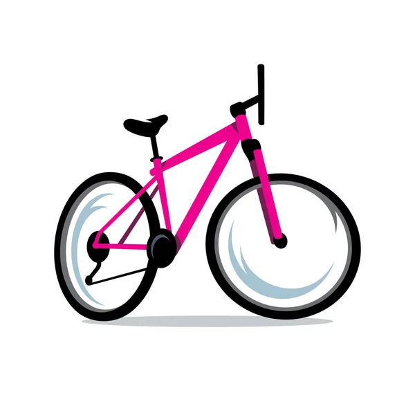 Vektor kerékpár rajzfilm illusztráció. — Stock Vector