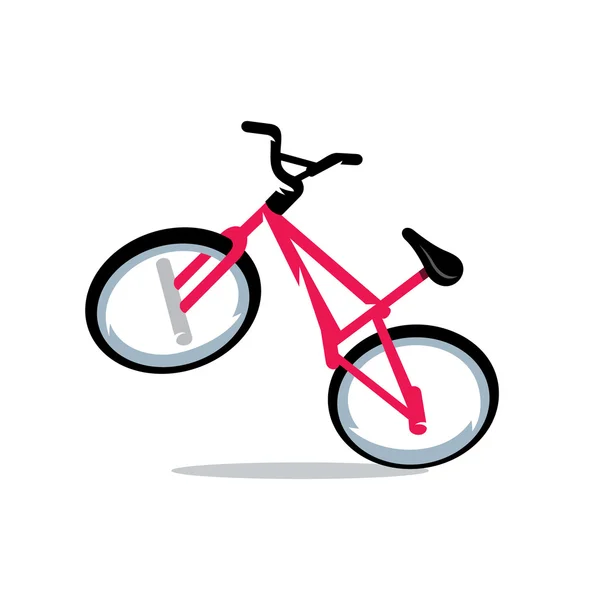Vector Bicicleta Ilustración de dibujos animados . — Vector de stock