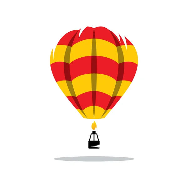 Illustration de dessin animé de ballon à air vectoriel . — Image vectorielle