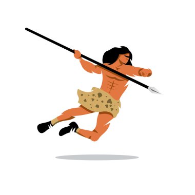 Vektör vahşi karikatür çizim.