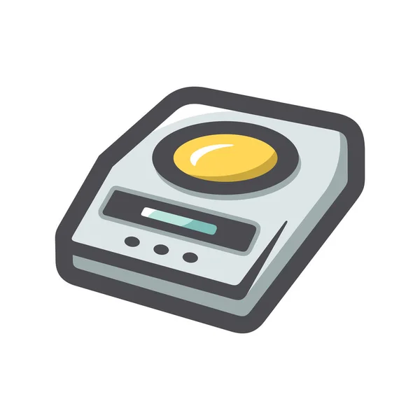 Scales for fitness Vector icon Cartoon illustration. — ストックベクタ
