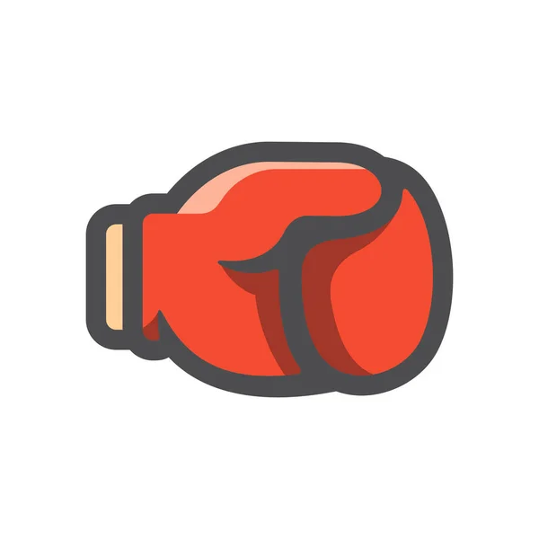 ( 영어 ) Gloves for Boxing Vector icon Cartoon illustration — 스톡 벡터