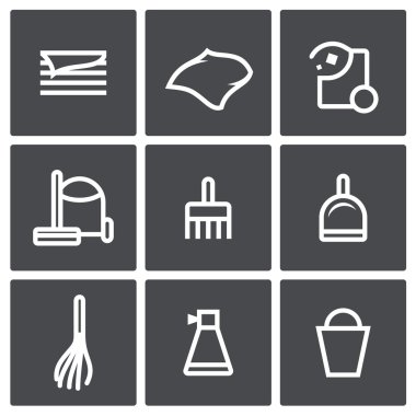 Temizlik Icon set