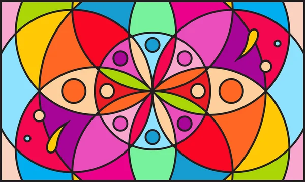 Kaleidoscope color background — Stock Vector