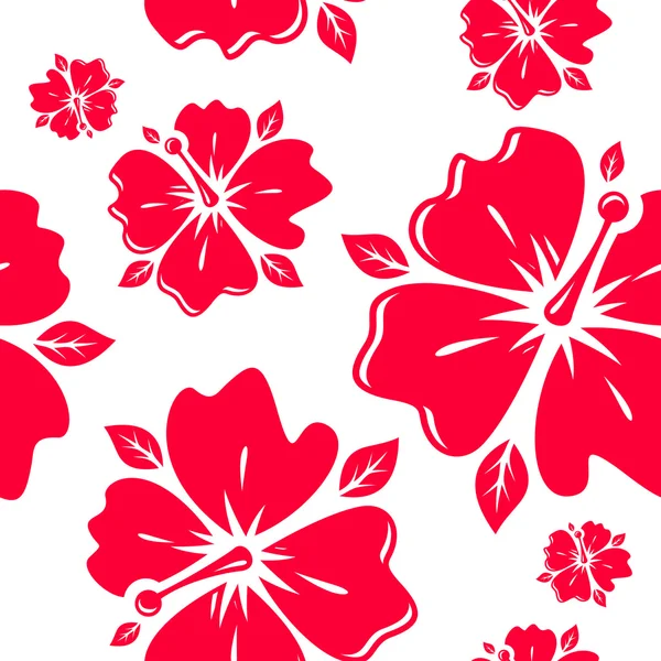 Flowers seamless pattern — Stock Vector