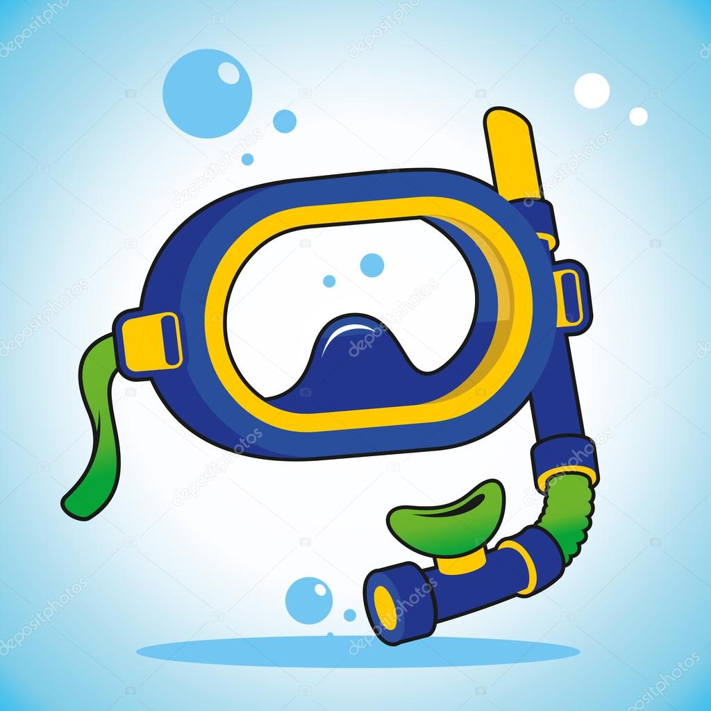 Cartoon Diving mask Stock Vector by ©steinar14 62907531