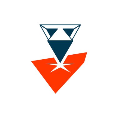 Laser cutting sign vector