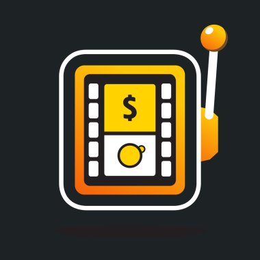 Bir silahlı haydut casino işareti