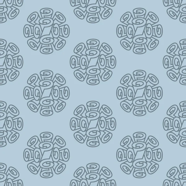 Roll wallpaper seamless pattern — Stock Vector