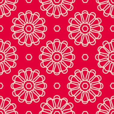 Çiçekler pürüzsüz desen