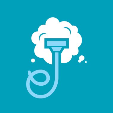 Mavi temizlik işareti