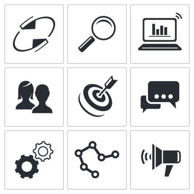 Pazarlama Icon set