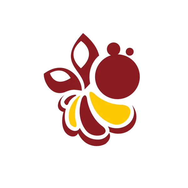 蜂, 蜂蜜記号 — ストックベクタ