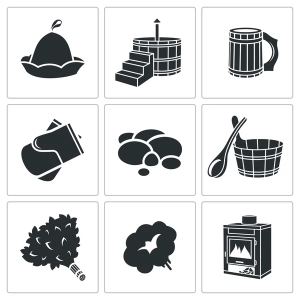 Banyo Aksesuar simge seti