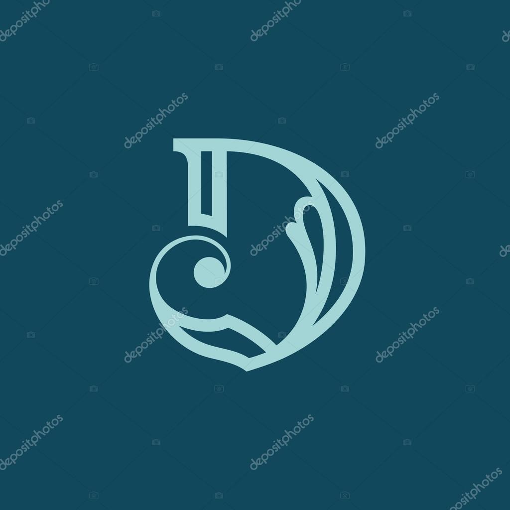 Branding identity corporate logo isolated on dark background