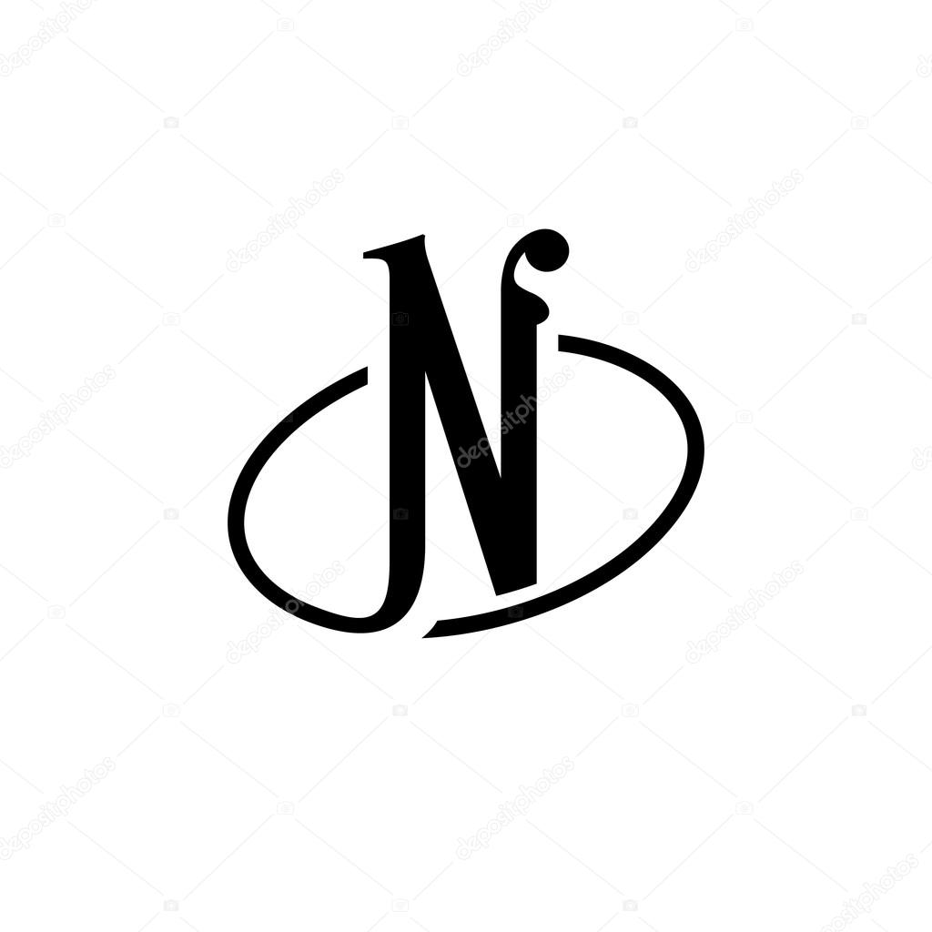 Sign letter N, icon ⬇ Vector Image by © steinar14 Vector Stock 66278401