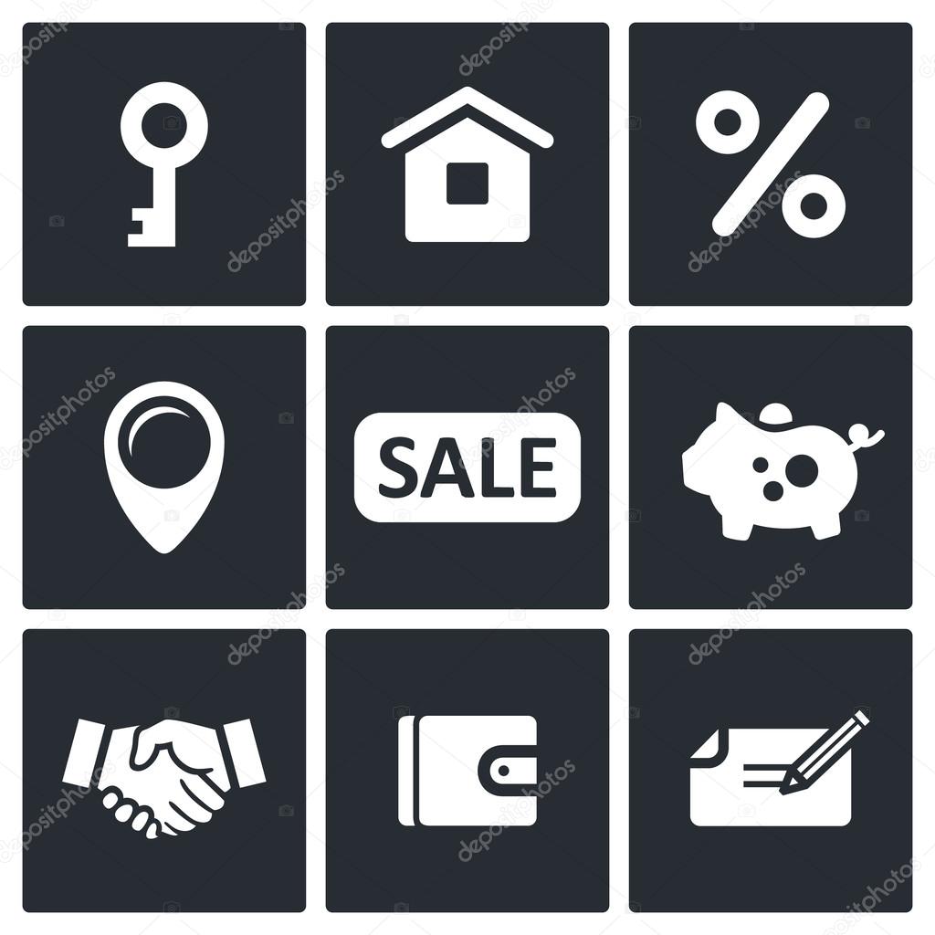 Real Estate Deal icons