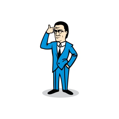 Adam düşünme işareti