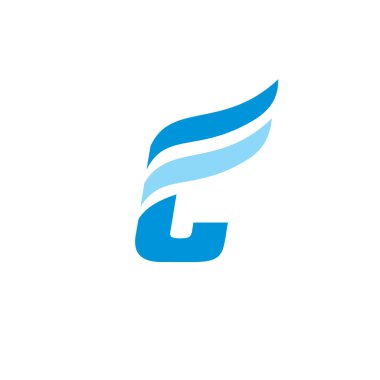 Sign of  letter C icon vector