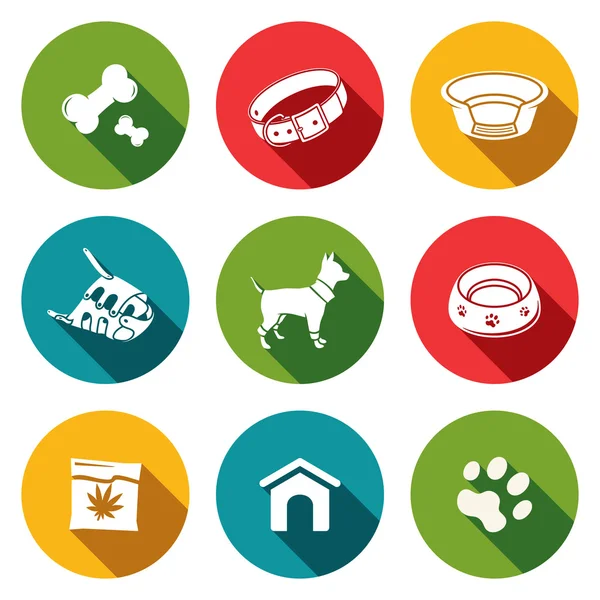 stock vector Doggy, dog icons set