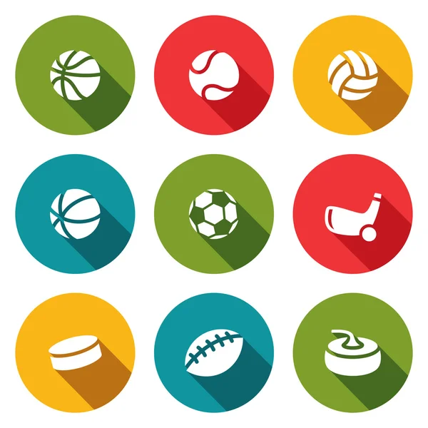 Sports Icons collection — Stock Vector