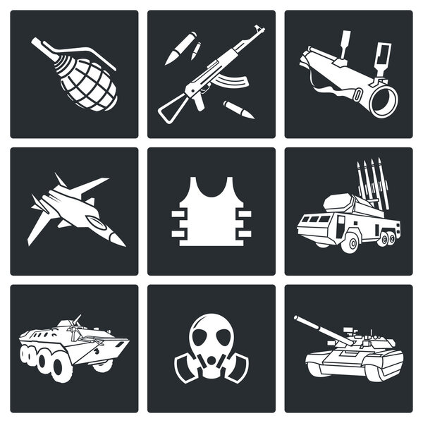 Weapons Icons set