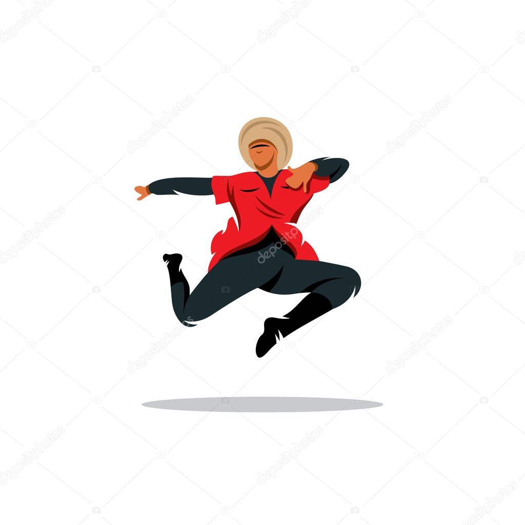 Lezginka Dance Sign Stock Vector By ©steinar14 69209259