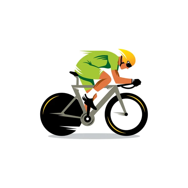 İşareti yarış bisiklet parça — Stok Vektör