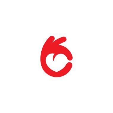 Healthy Heart icon logo clipart