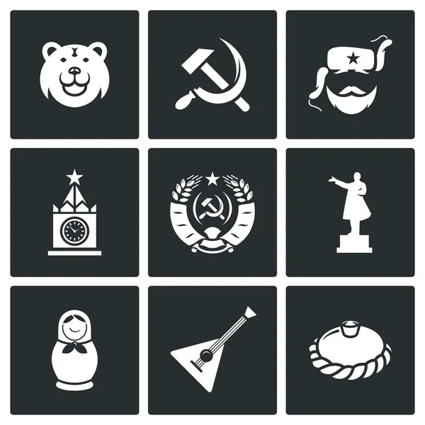 Rusya ülke simgeleri.