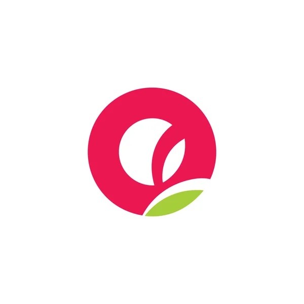 Bud tulipán signo logo — Vector de stock
