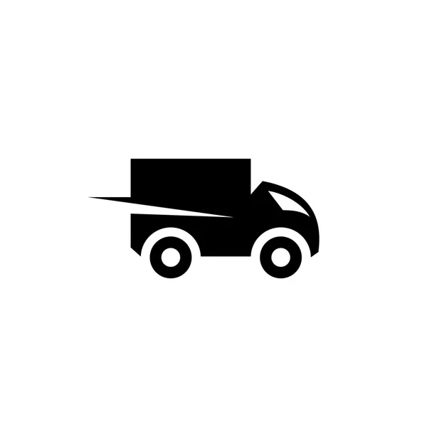 Cargo camion segno astratto — Vettoriale Stock