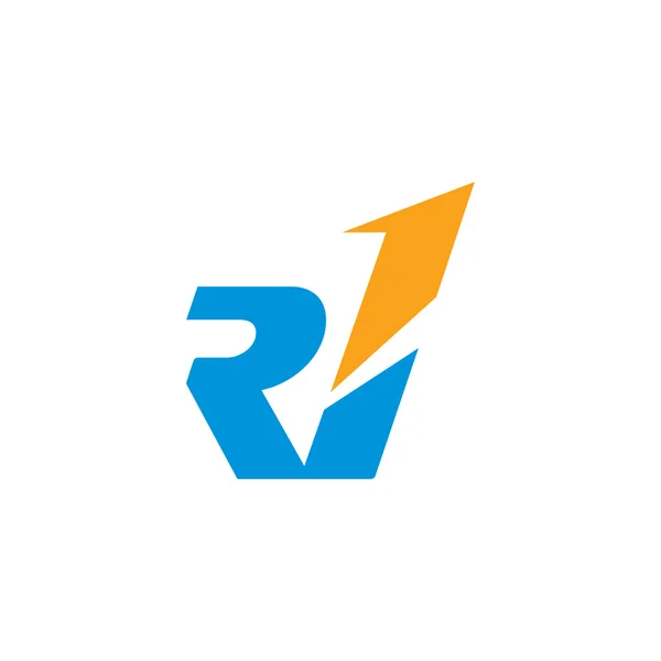 R1 teken logo — Stockvector