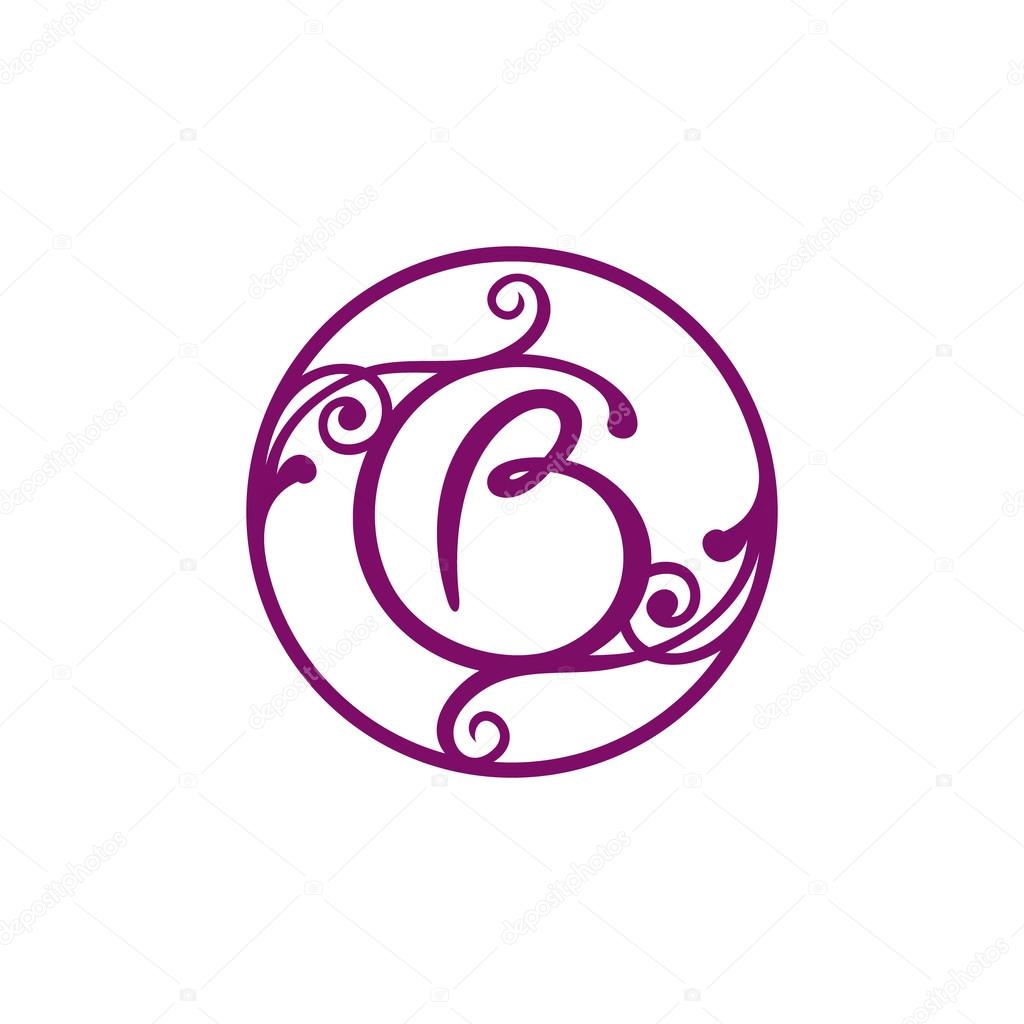 Sign  letter B icon. Branding Identity Corporate logo design template Isolated on a white background