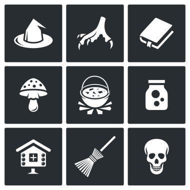 Cadı Icons set