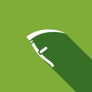 Tırpan düz simgesi