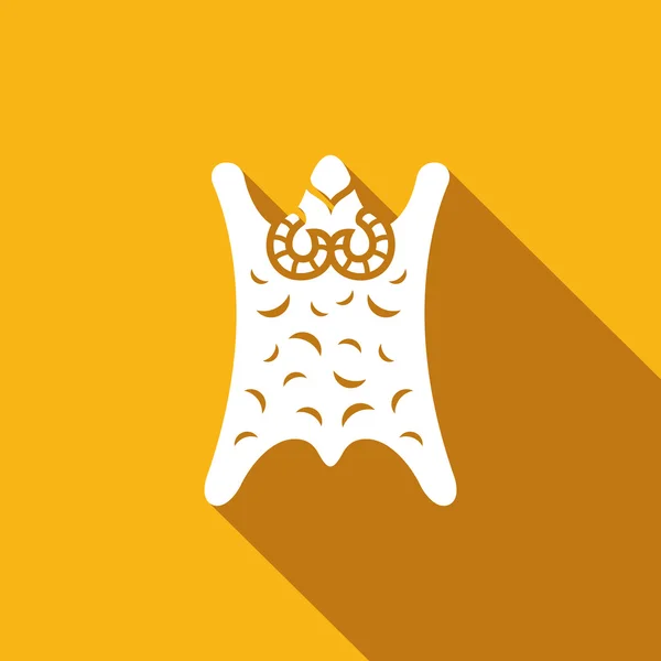 Icône polaire dorée — Image vectorielle