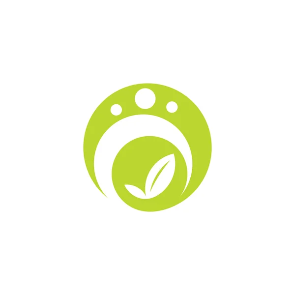 Planta verde signo — Vector de stock