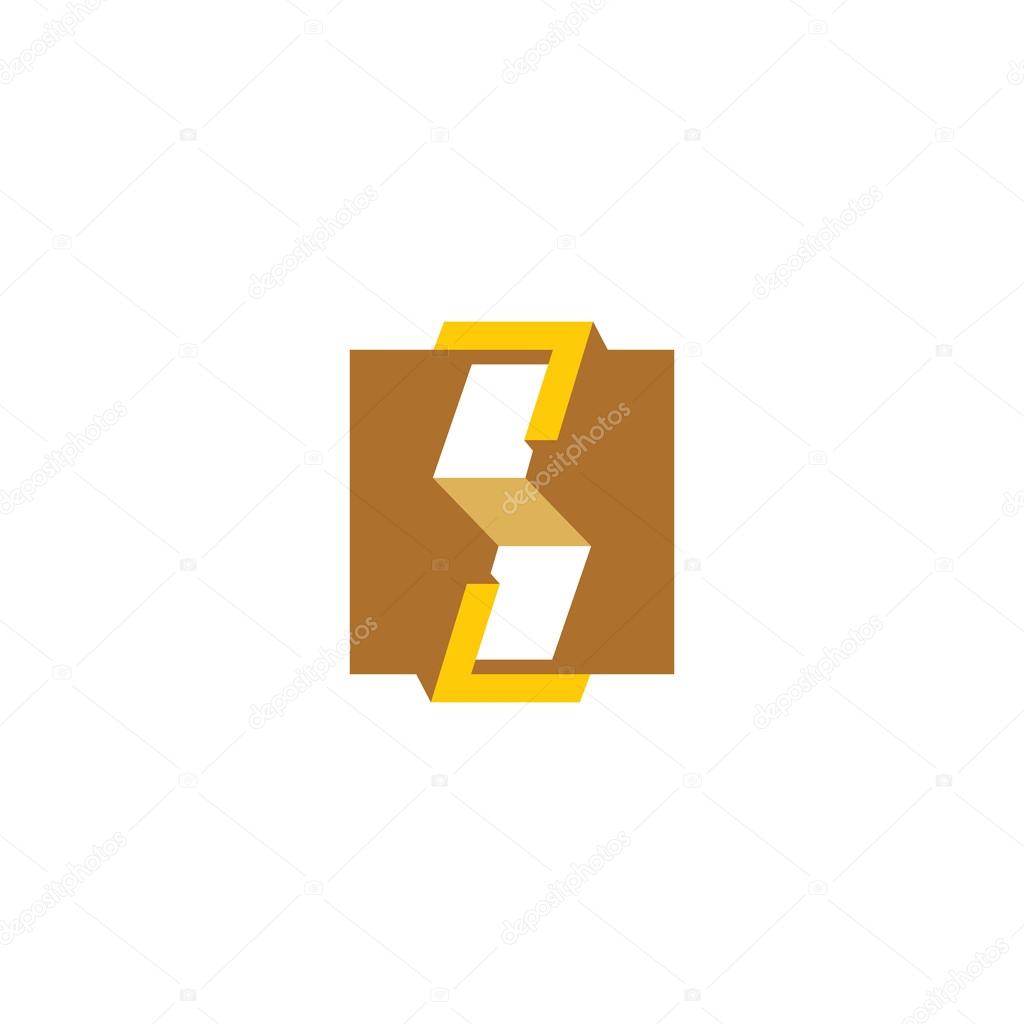 Woodworking abstract sign. Branding Identity Corporate logo design template Isolated on a white background